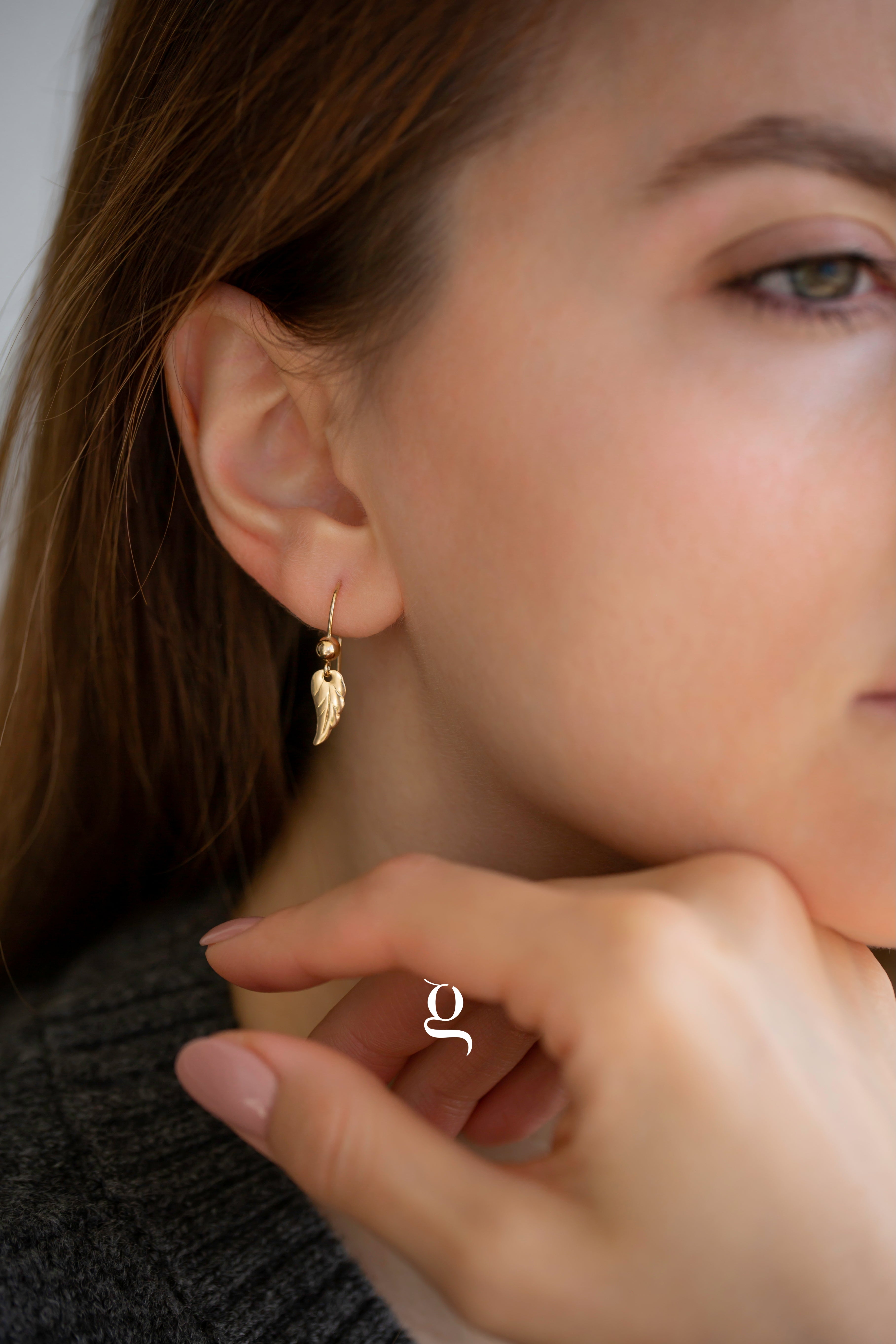 Angel Earrings - Goldside Jewelry