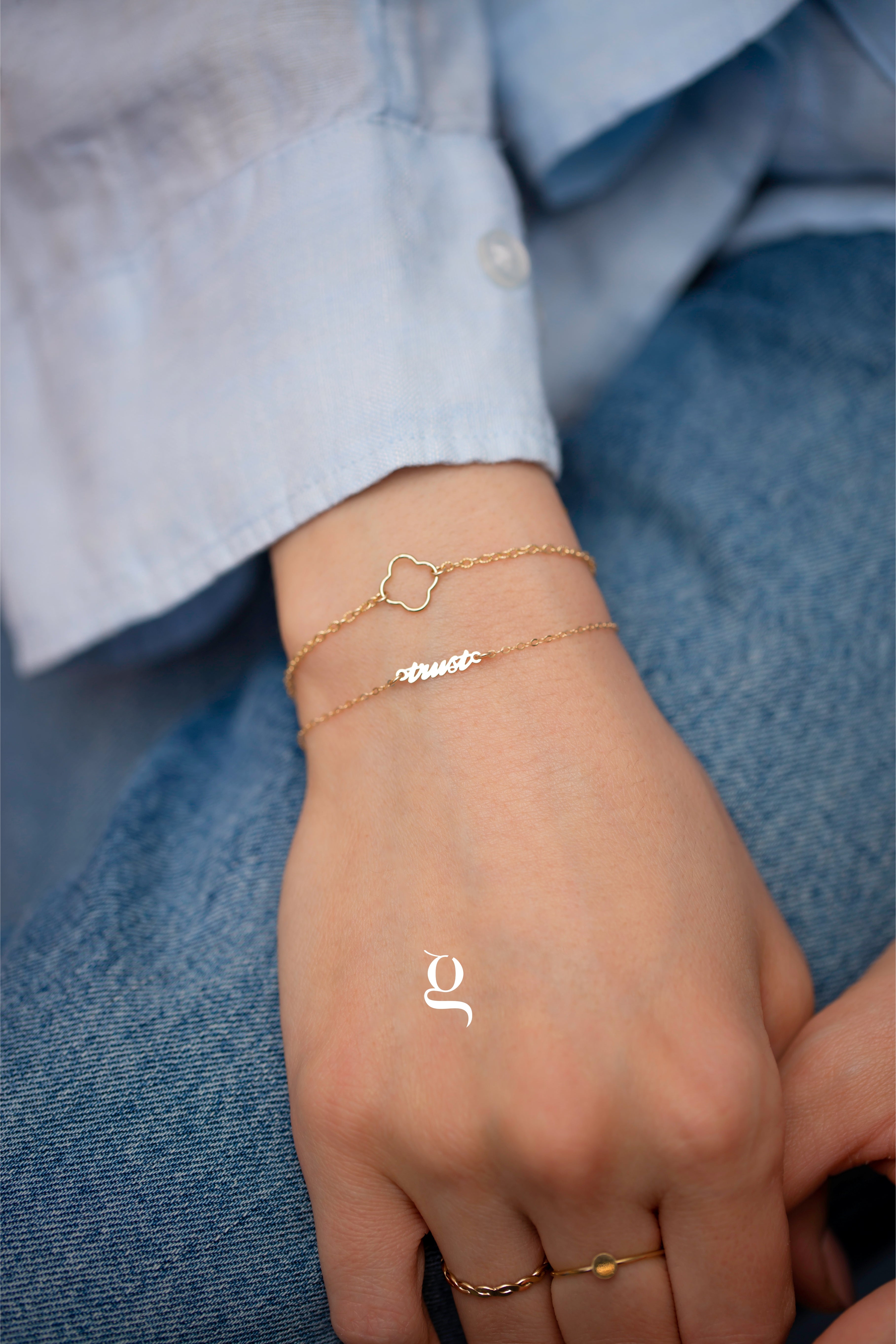 Lucky Clover Bracelet - Goldside Jewelry