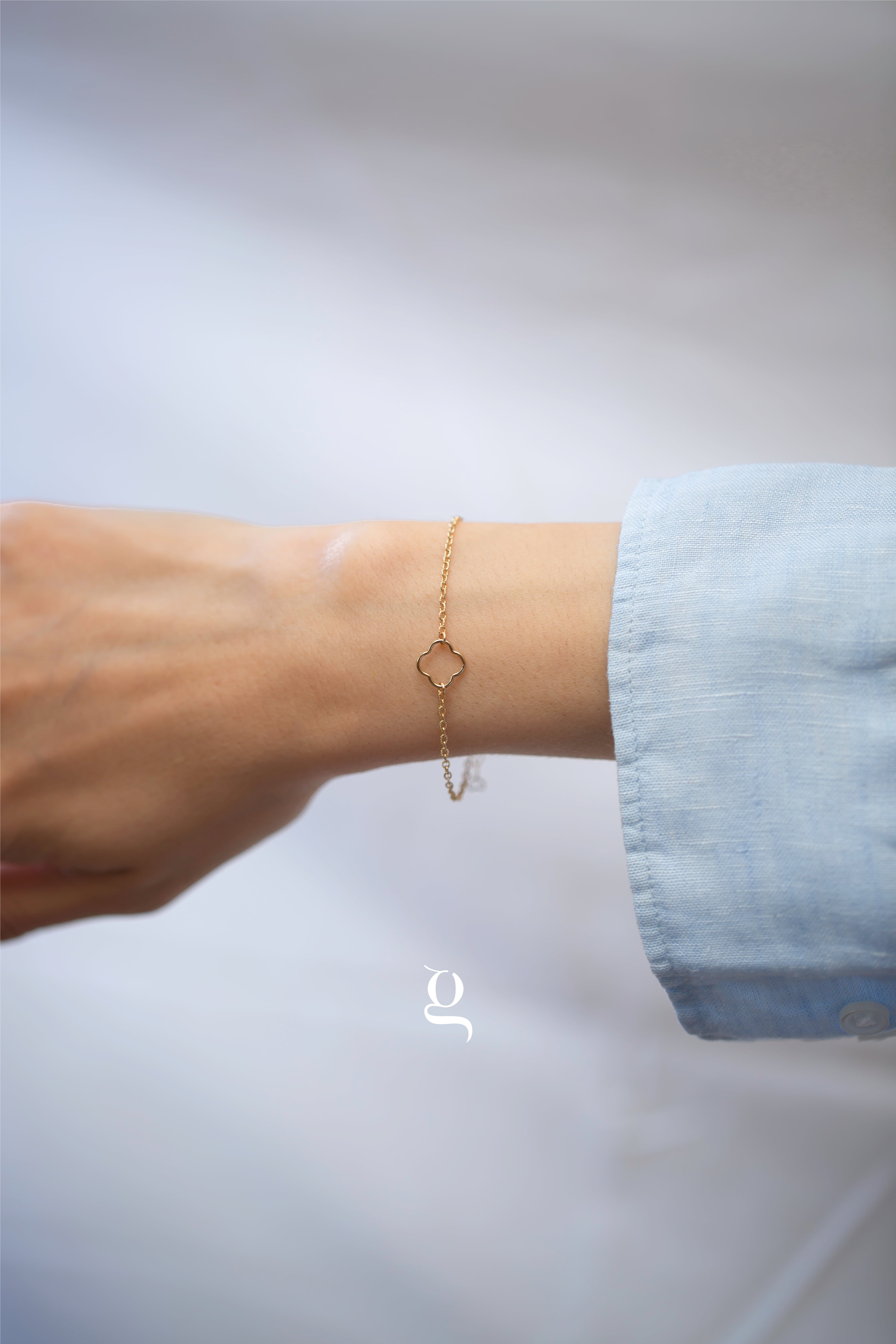 Lucky Clover Bracelet - Goldside Jewelry