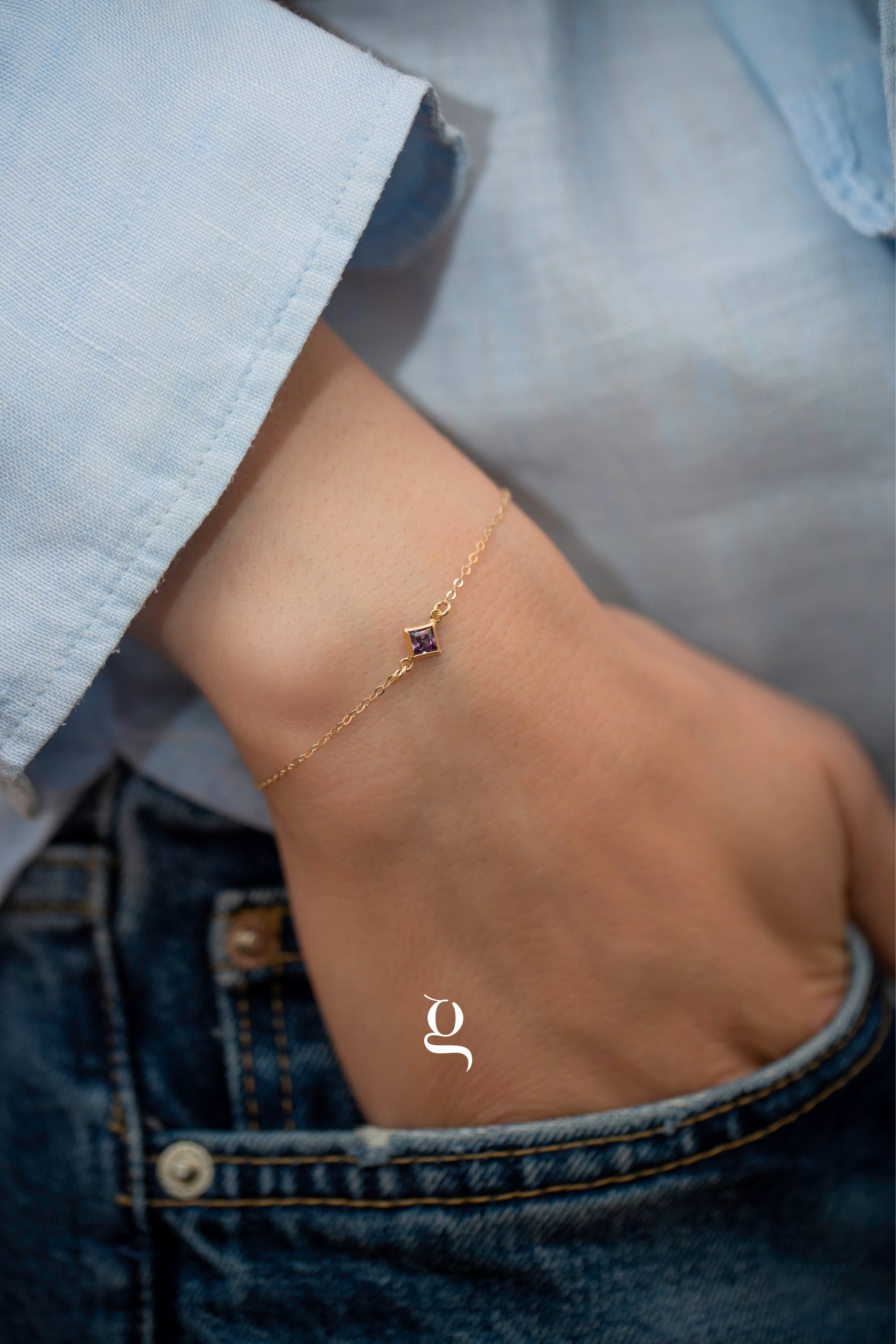 The Birthstone Bracelet - Goldside Jewelry