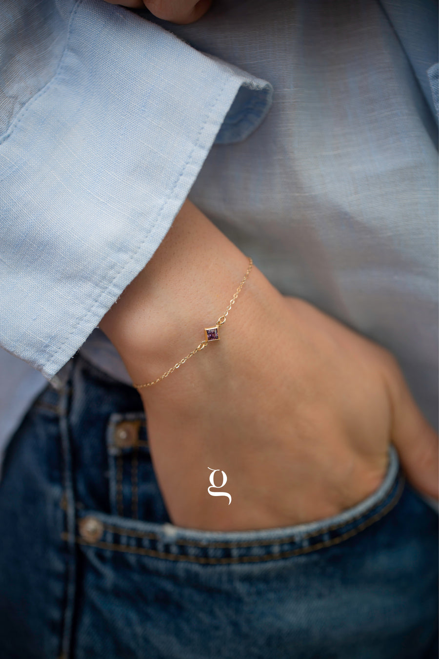 The Birthstone Bracelet - Goldside Jewelry