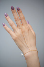 Satellite Handchain - Goldside Jewelry