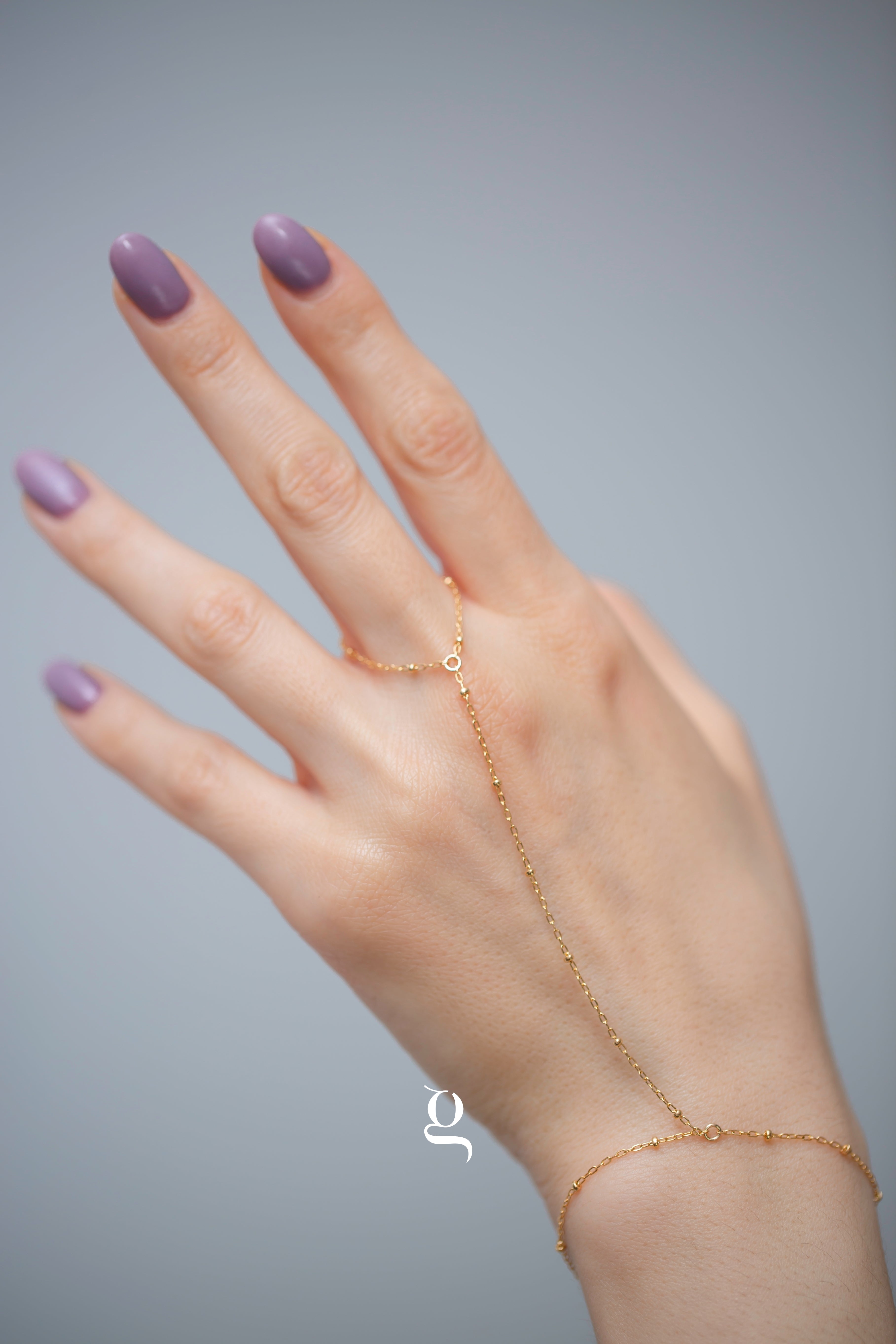 Satellite Handchain - Goldside Jewelry