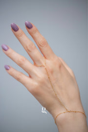 Satellite Handchain - Goldside Jewelry