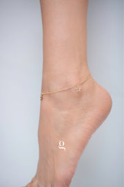 Stars Anklet - Goldside Jewelry