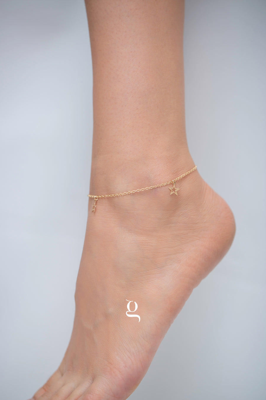 Stars Anklet - Goldside Jewelry