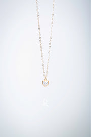Sparkly Heart Necklace - Goldside Jewelry