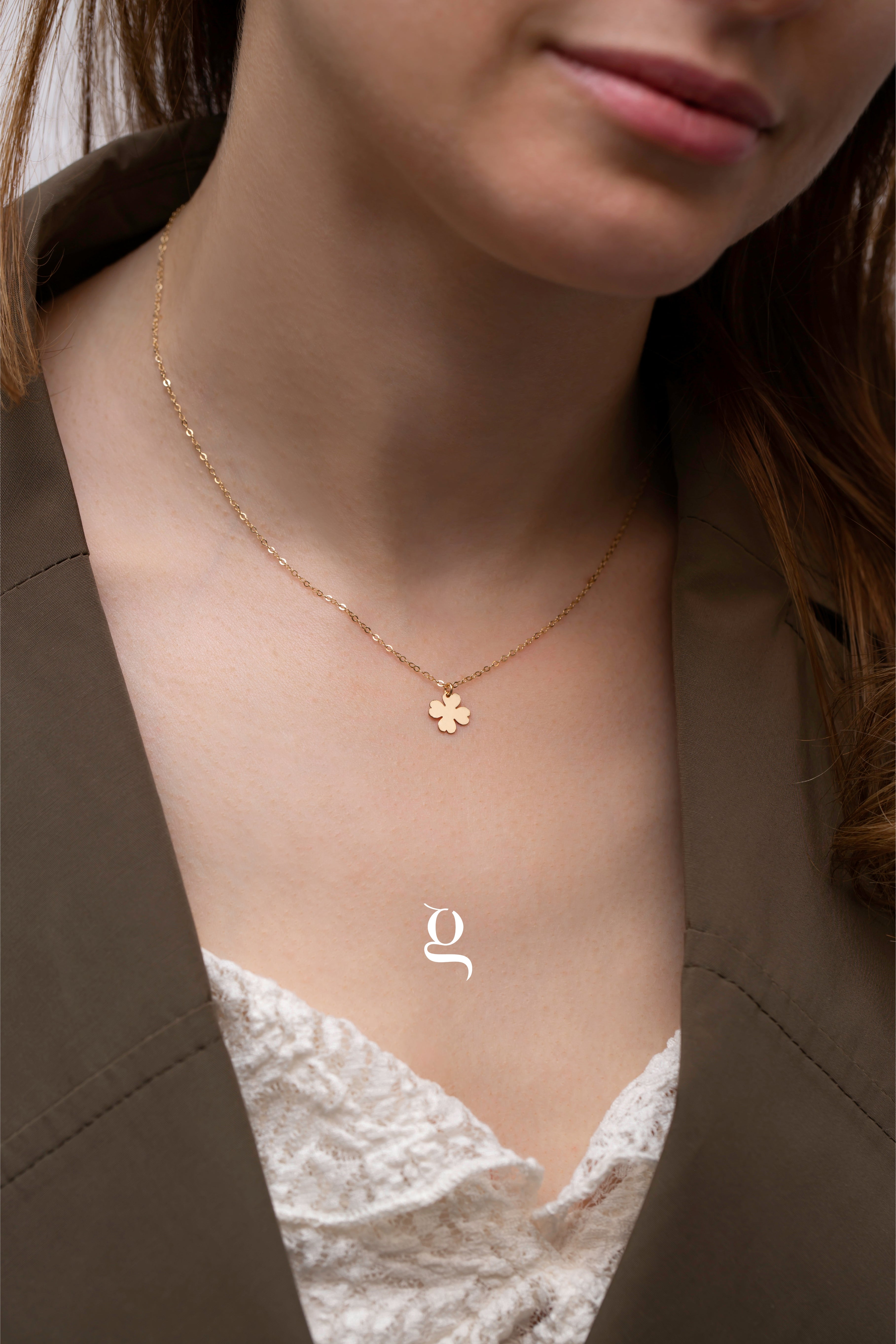 Lucky Clover Necklace - Goldside Jewelry