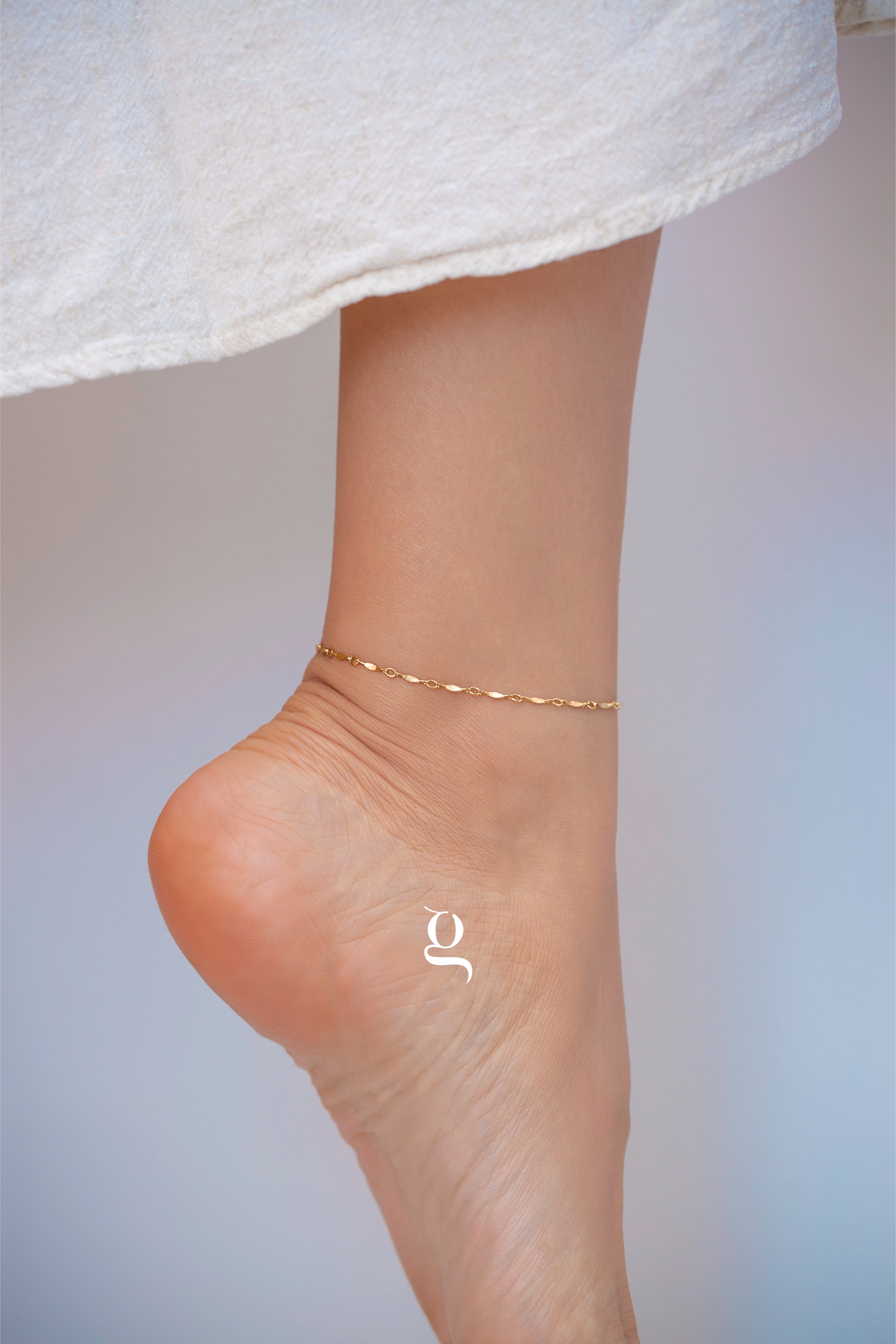 Linné Anklet - Goldside Jewelry