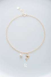 Dolphin Anklet - Goldside Jewelry