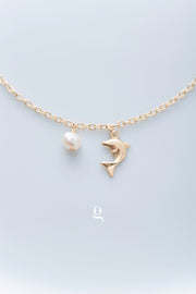 Dolphin Anklet - Goldside Jewelry