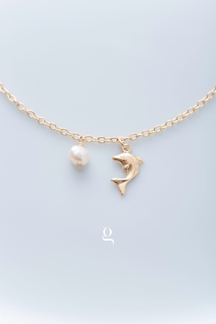 Dolphin Anklet - Goldside Jewelry