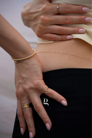 Simple Belly Chain - Goldside Jewelry