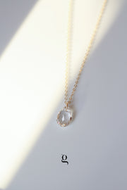 Teardrop Swarovski  Necklace - Goldside Jewelry