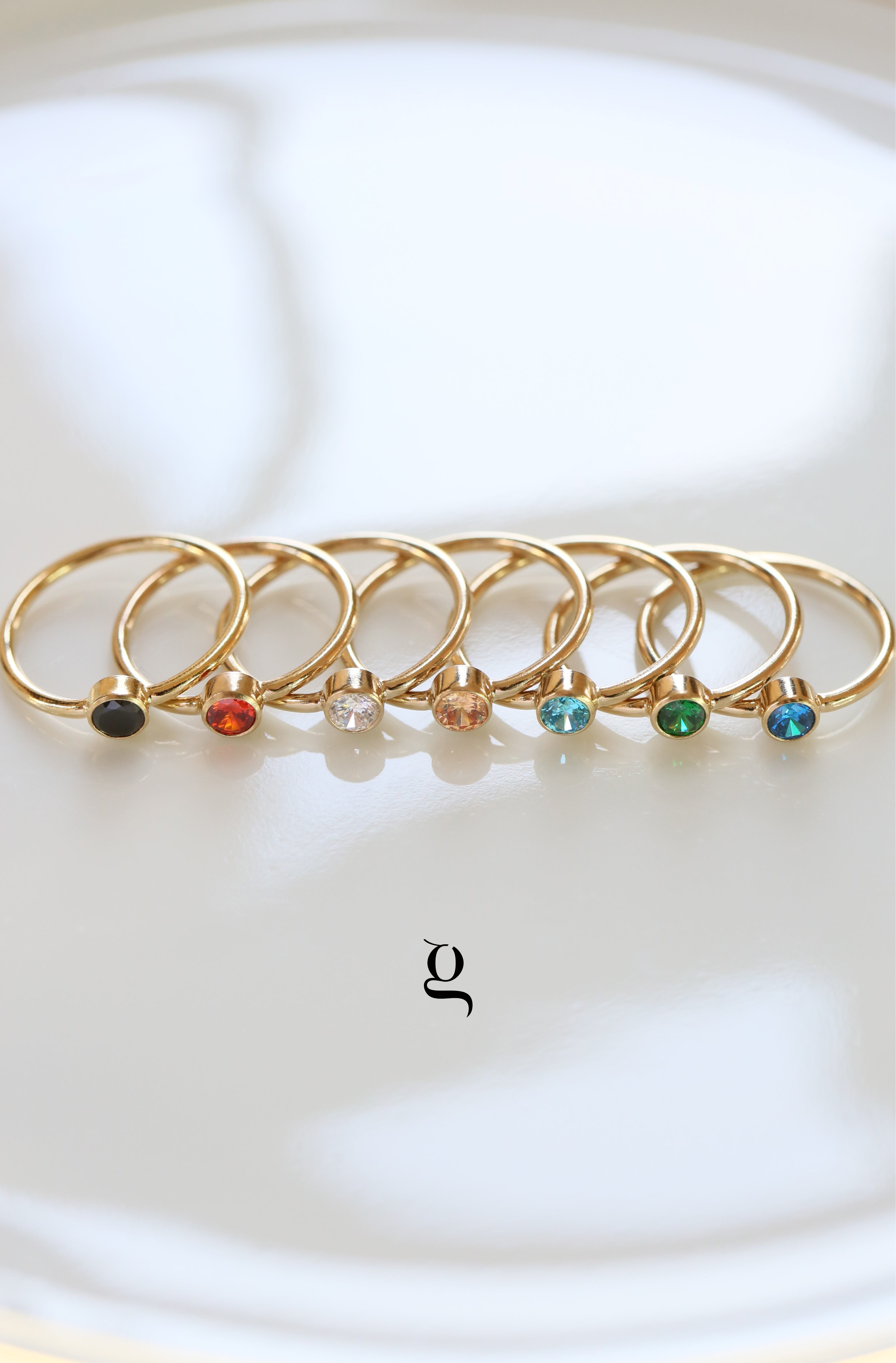 Vivid Essence Rings - Goldside Jewelry