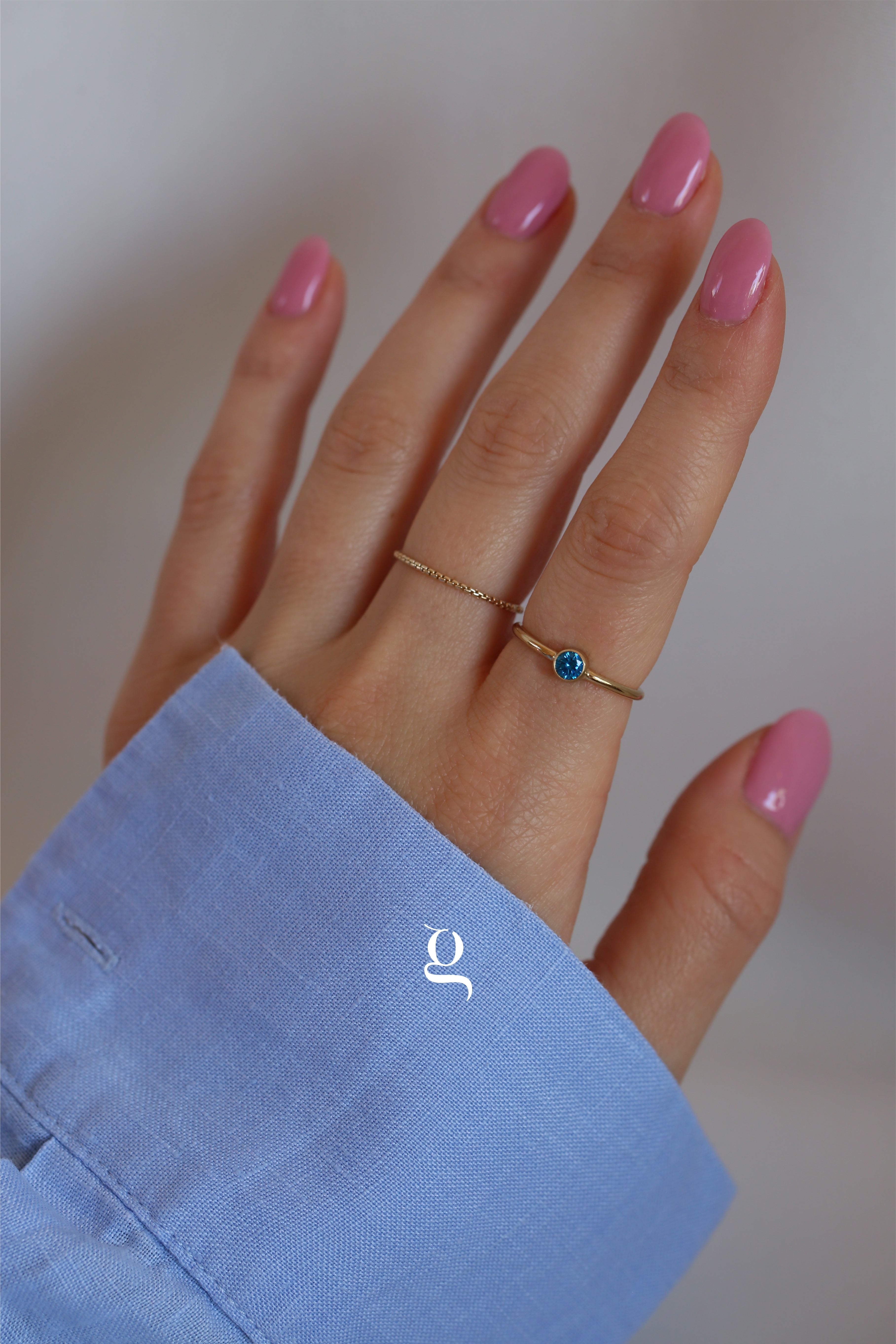 Lili Chain Ring - Goldside Jewelry