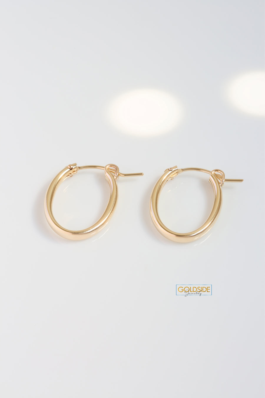 Oval Hoops - Goldside Jewelry