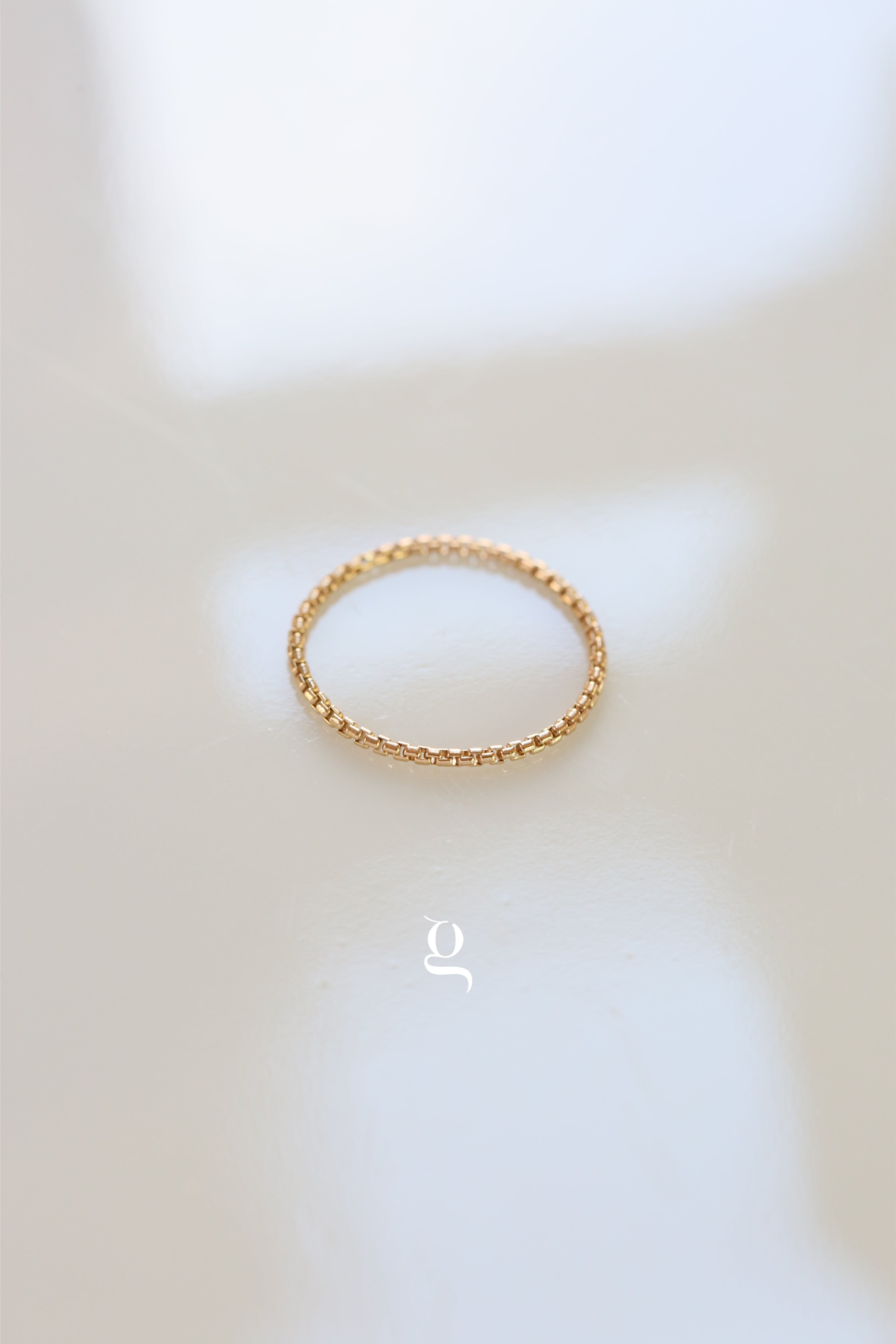 Lili Chain Ring - Goldside Jewelry