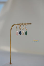 Teardrop Pearl Earrings - Goldside Jewelry