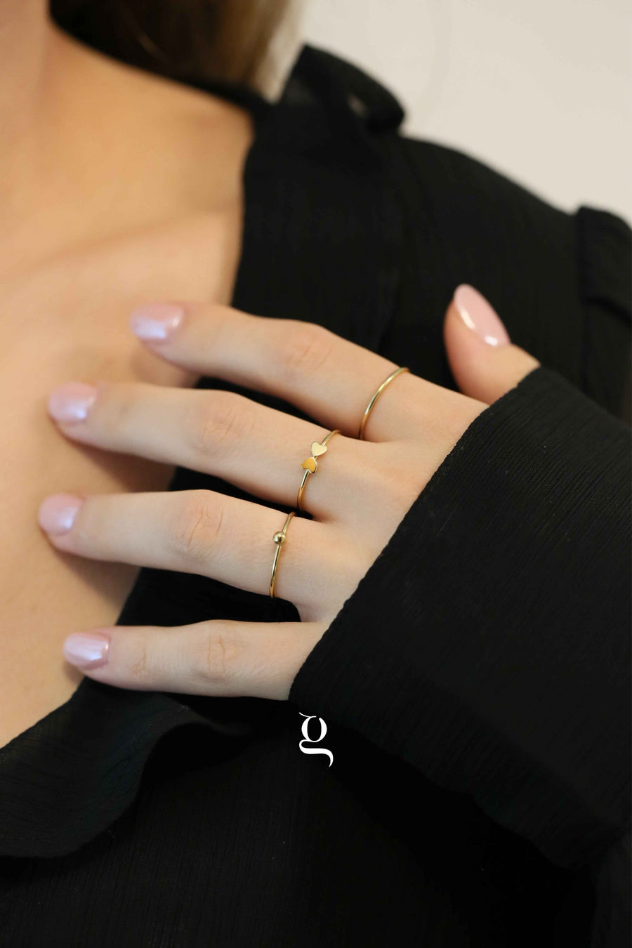 Double Heart Ring