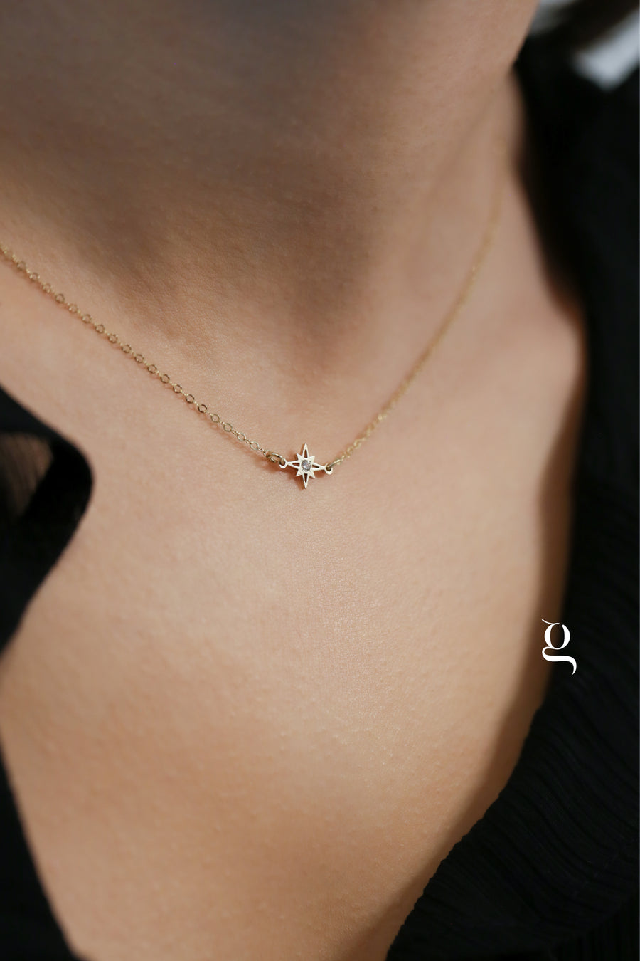 North Star Necklace - Goldside Jewelry