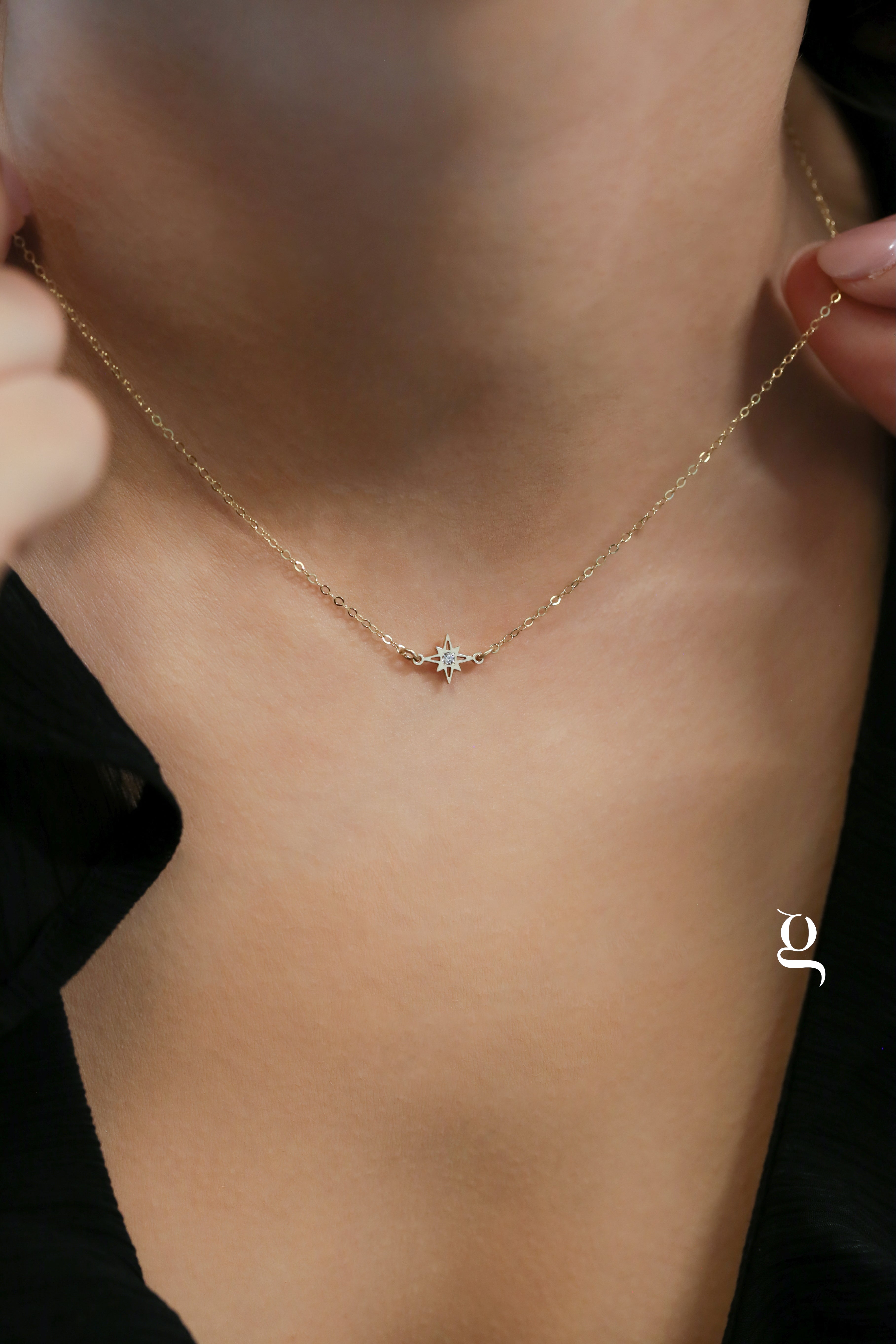 North Star Necklace - Goldside Jewelry