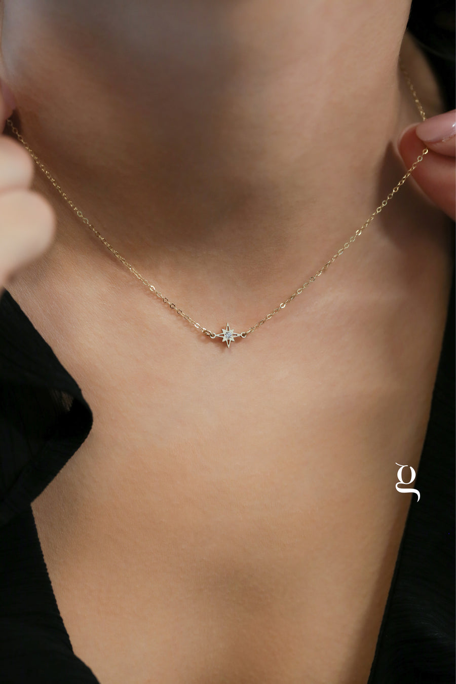 North Star Necklace - Goldside Jewelry