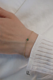 Rainbow Gem Bracelet - Goldside Jewelry