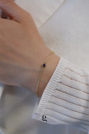 Rainbow Gem Bracelet - Goldside Jewelry