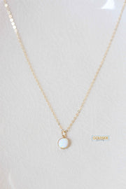 White Opal Necklace