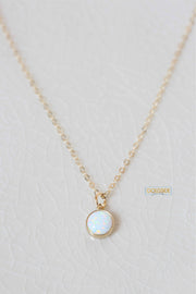 White Opal Necklace