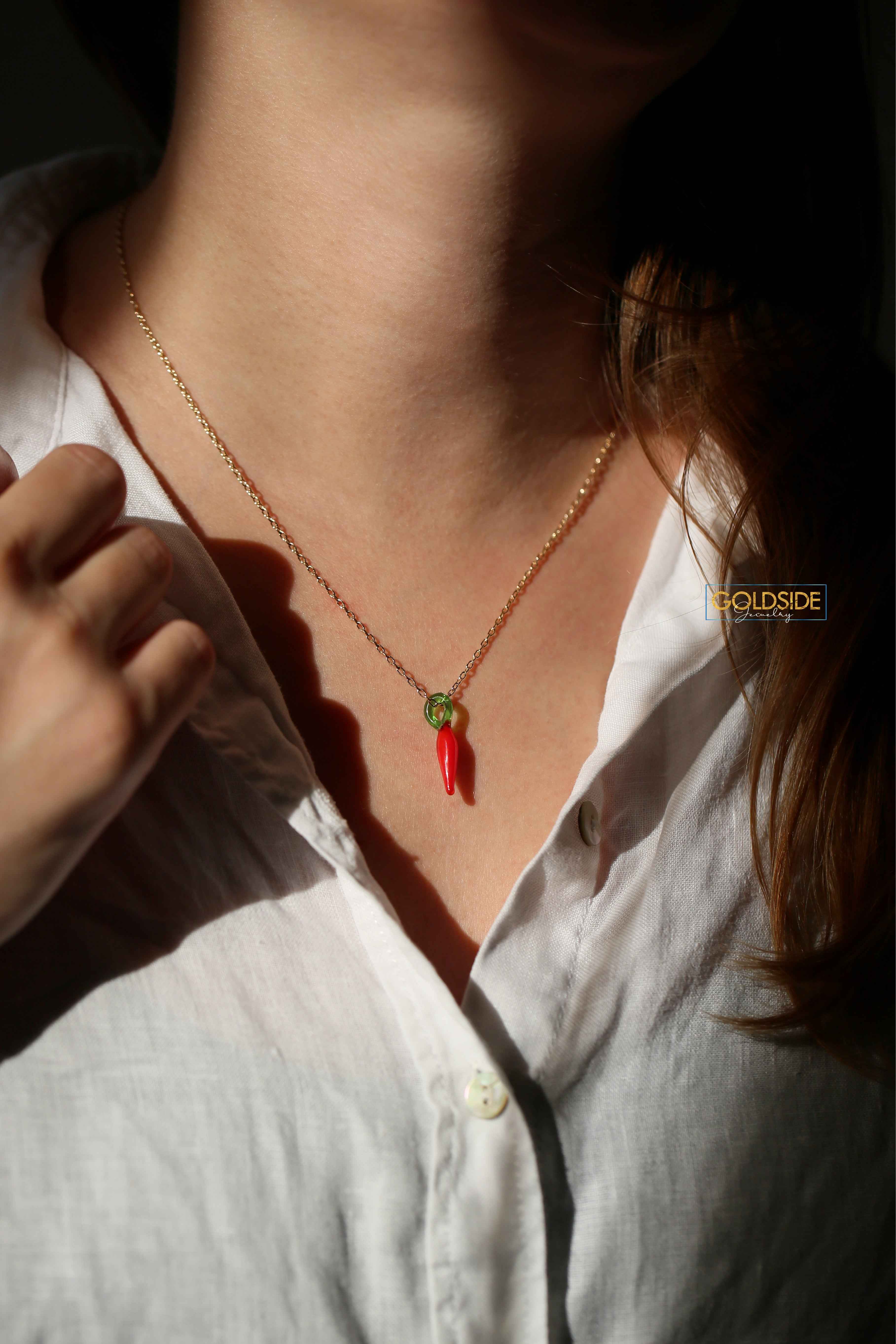 Red Chili Necklace