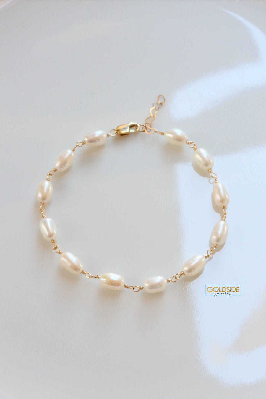 Handmade Big Pearl Bracelet