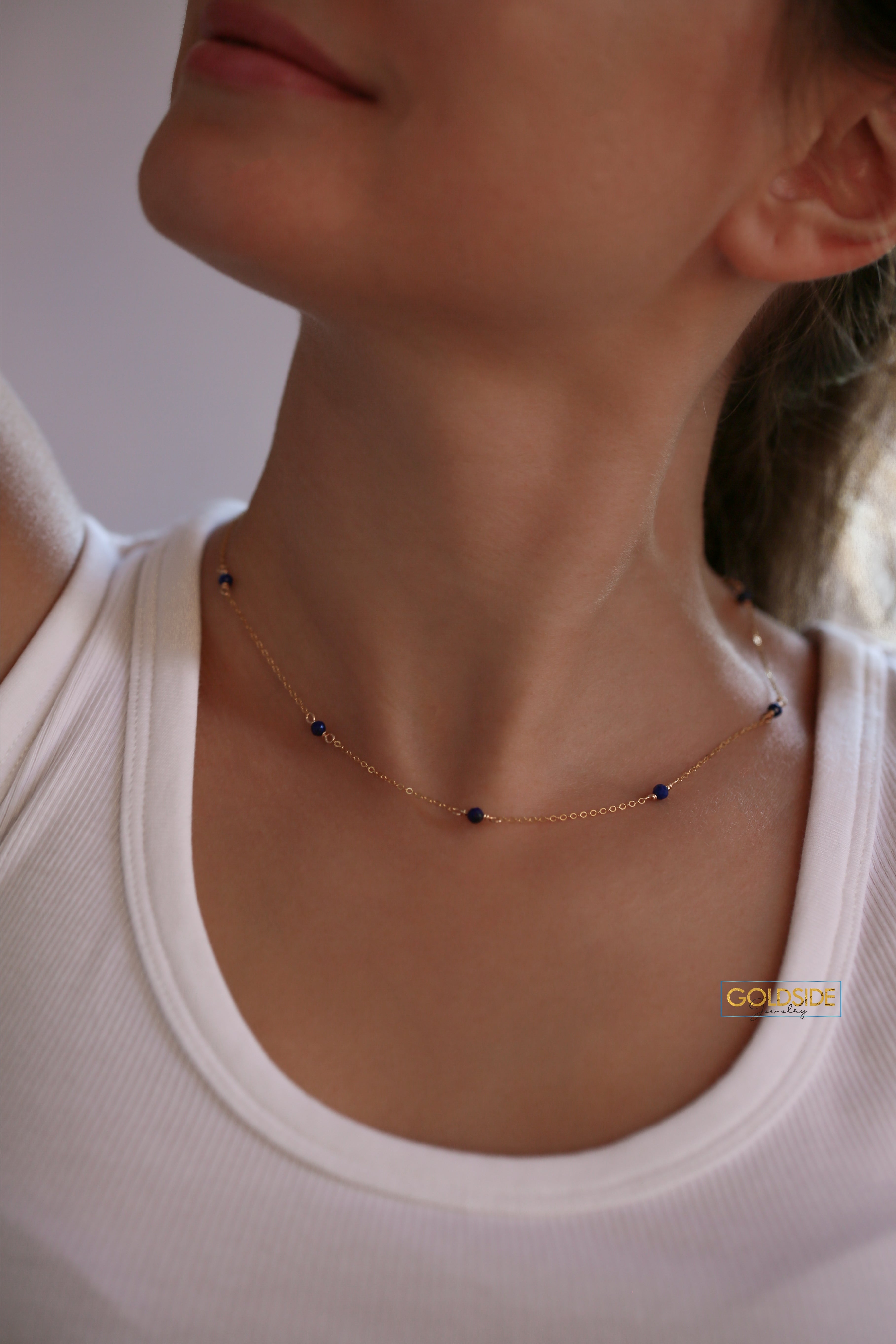 Blue Majesty Necklace - Goldside Jewelry