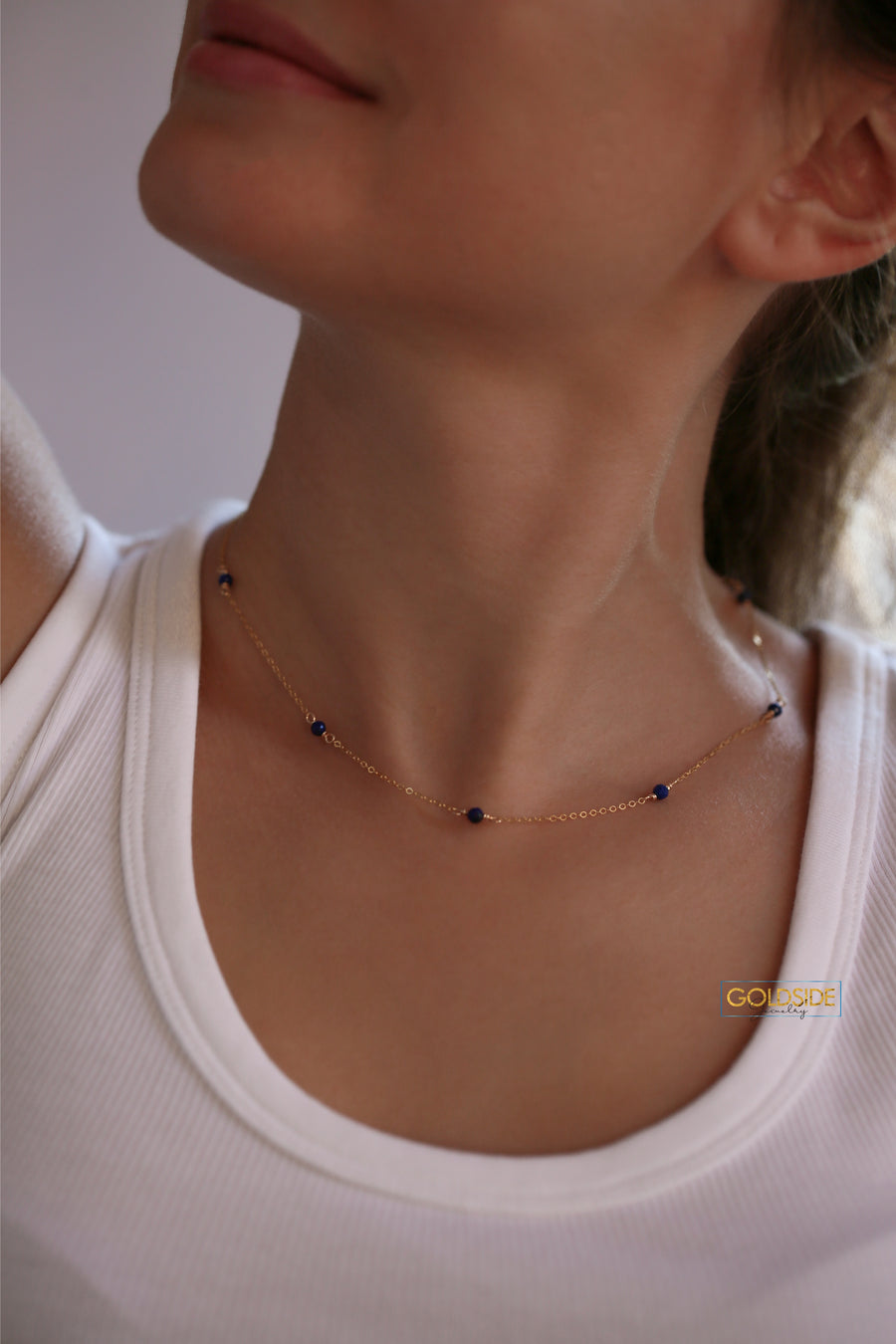 Blue Majesty Necklace - Goldside Jewelry