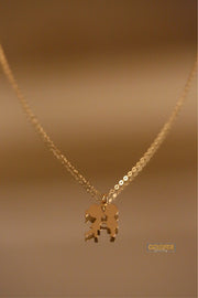 The Kiss Necklace - Goldside Jewelry