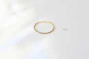 Thin Braid Ring - Goldside Jewelry