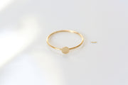 Disc Ring - Goldside Jewelry