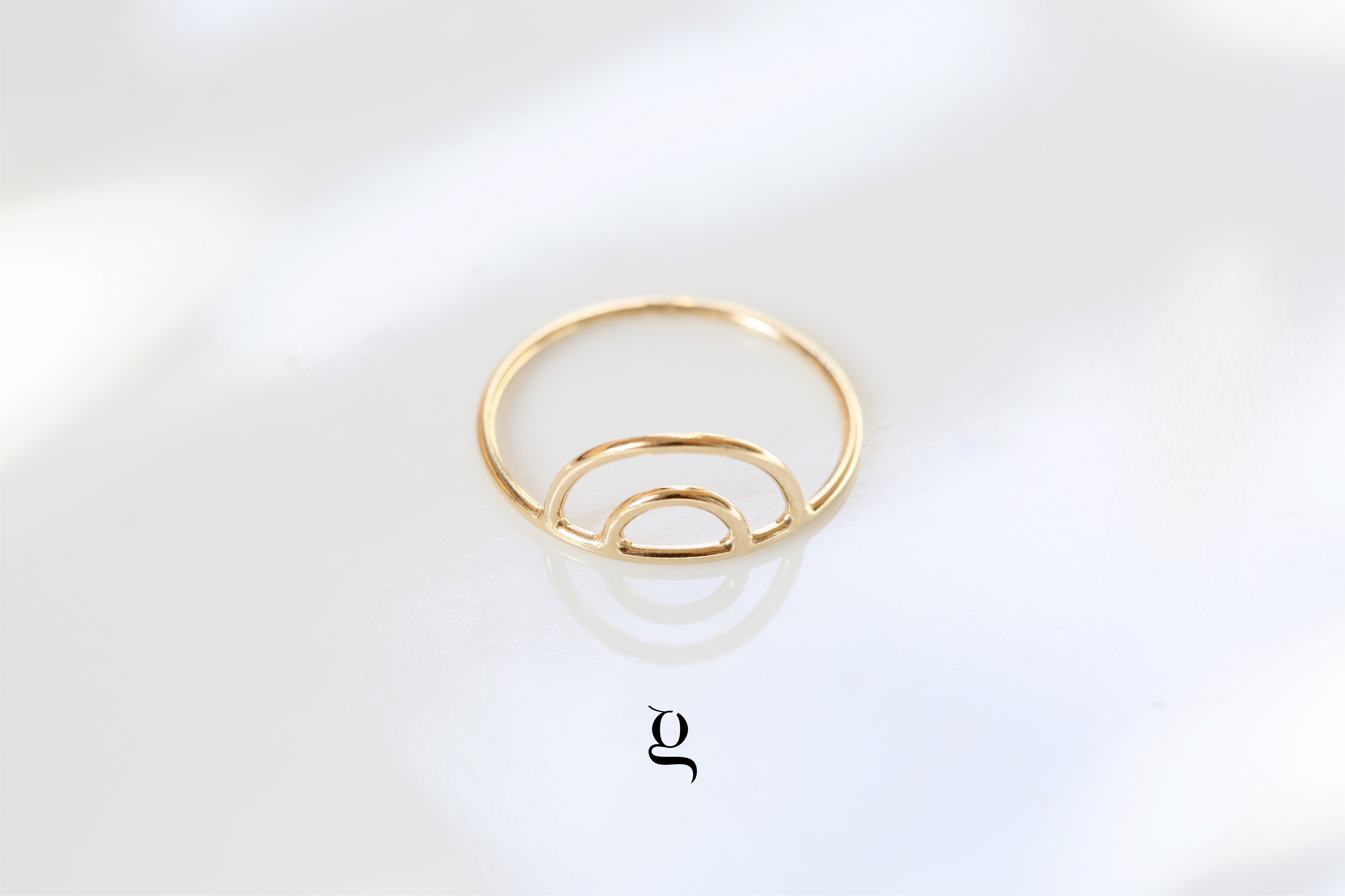 Radiant Rainbow Ring - Goldside Jewelry