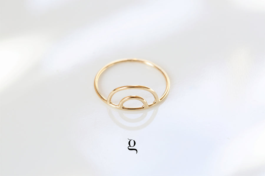 Radiant Rainbow Ring - Goldside Jewelry