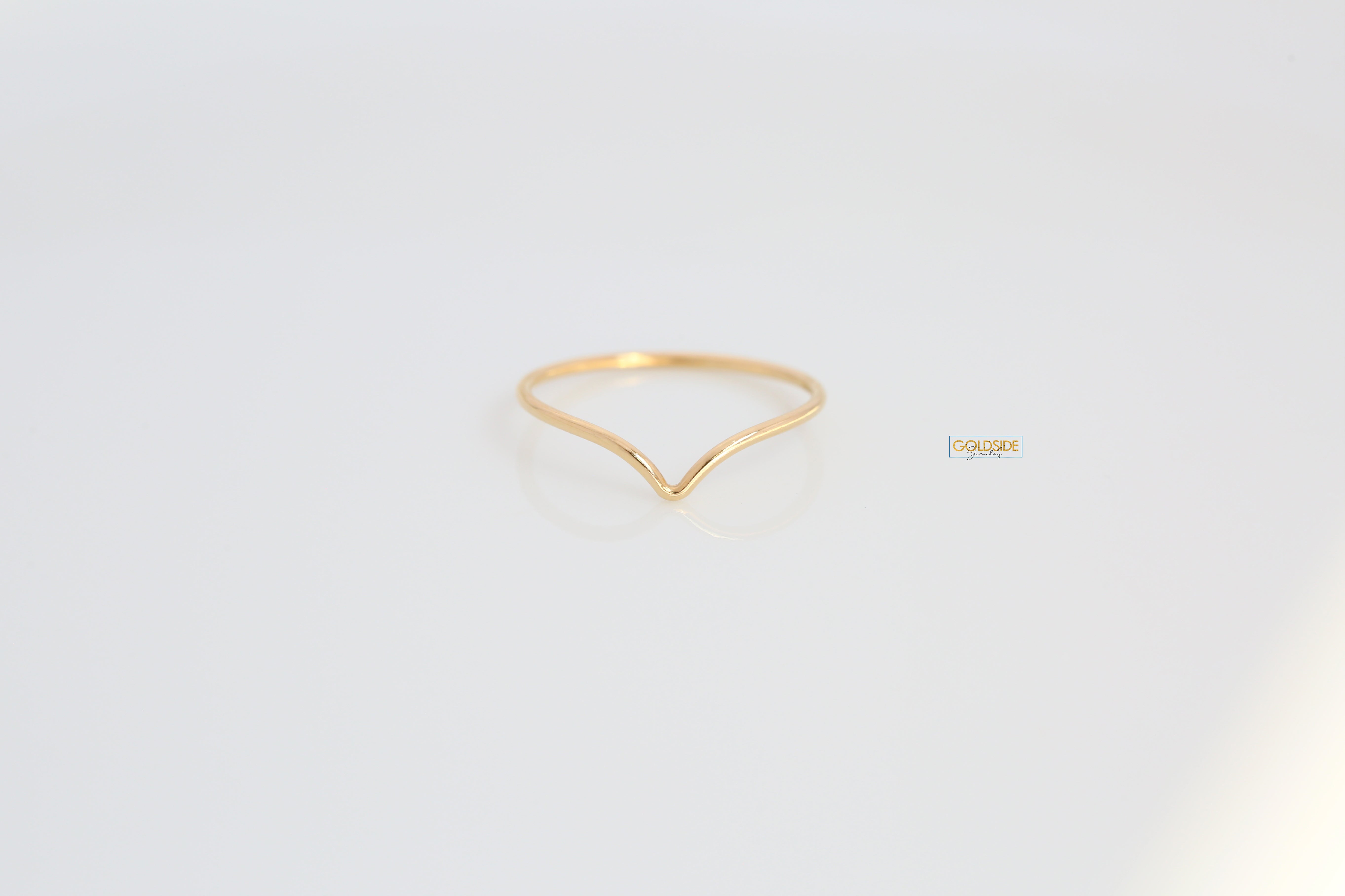 Chevron Ring - Goldside Jewelry
