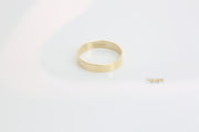 3,5 mm Flat Ring - Goldside Jewelry