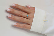 Blue Opal Ring