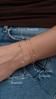 Two Initial Bracelet