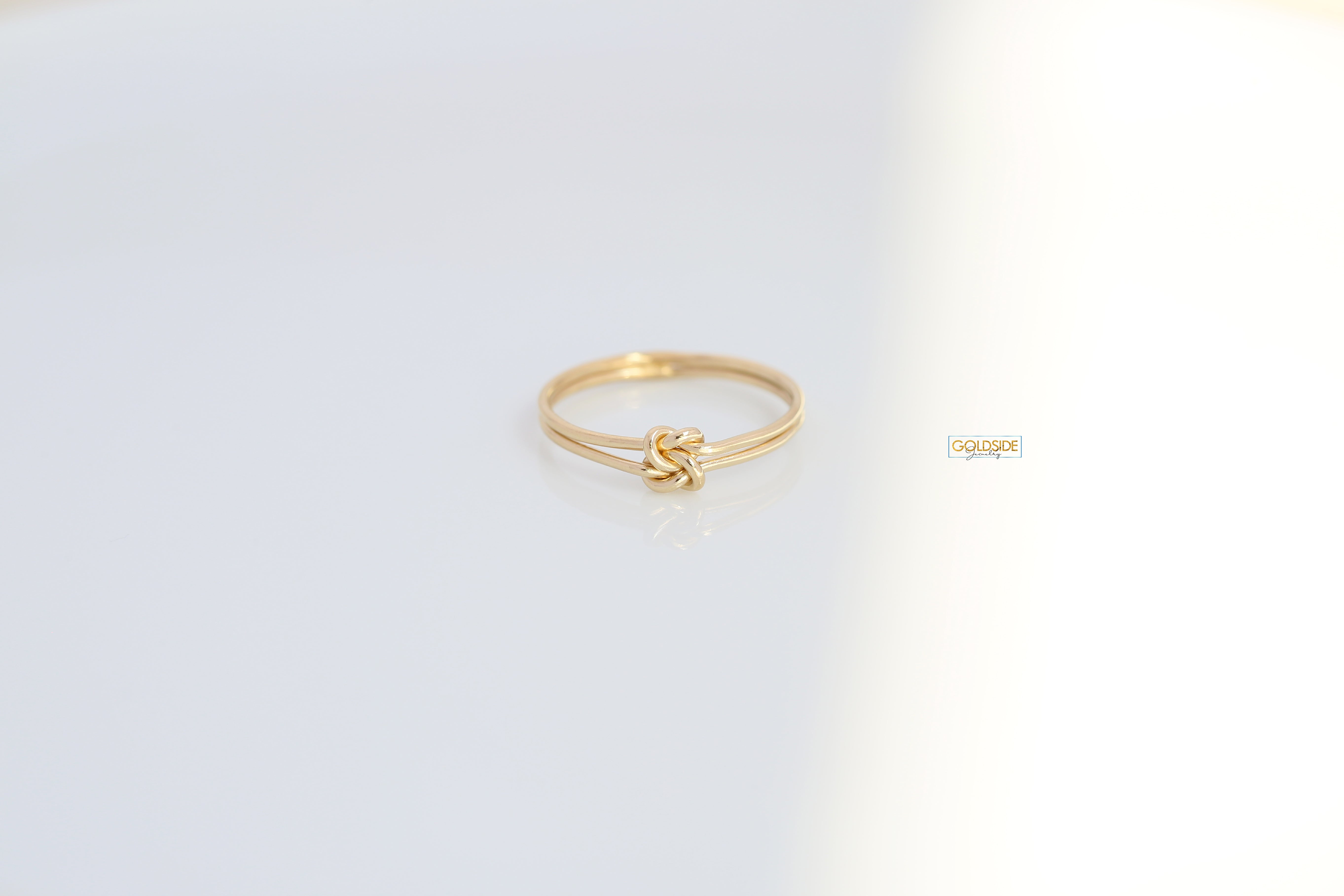 Double Knot Ring - Goldside Jewelry