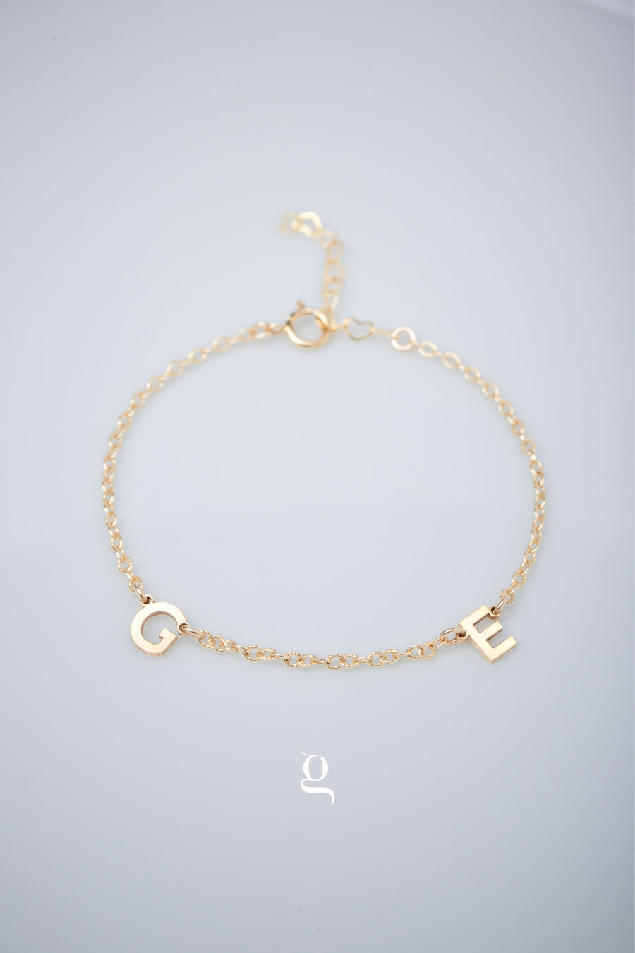 Two Initial Bracelet