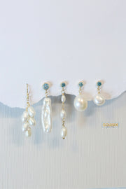 Celestial Pearl Earrings