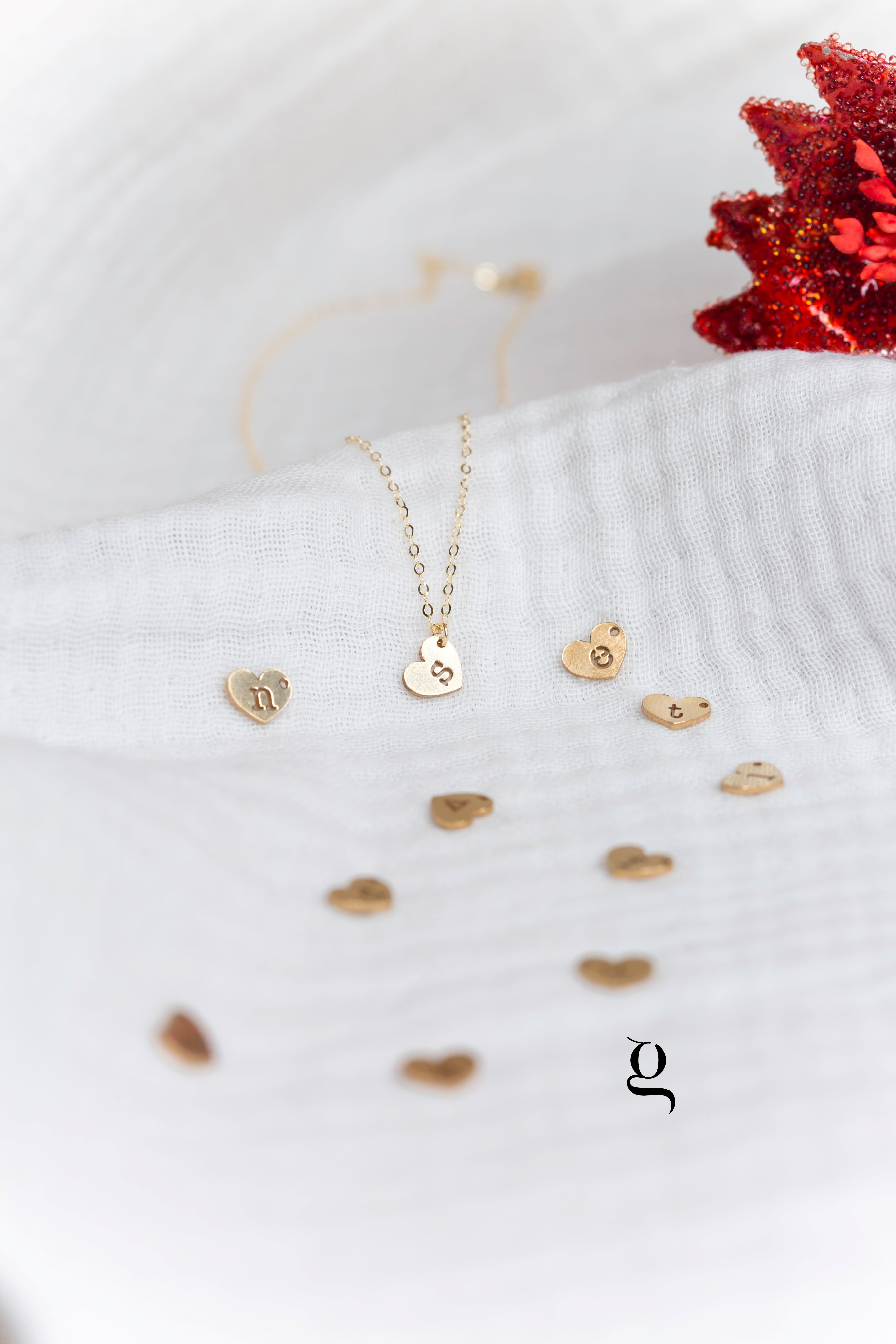 Little Initial Necklace - Goldside Jewelry