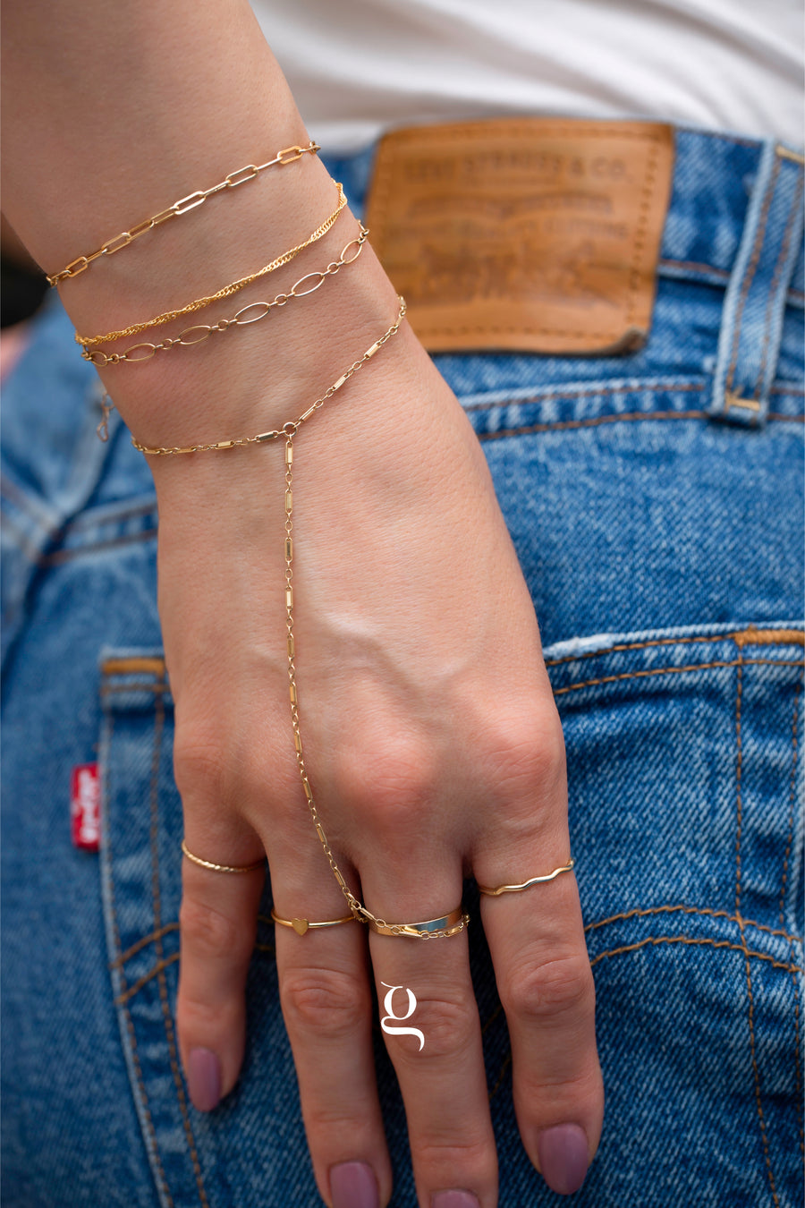 Helia Hand Chain