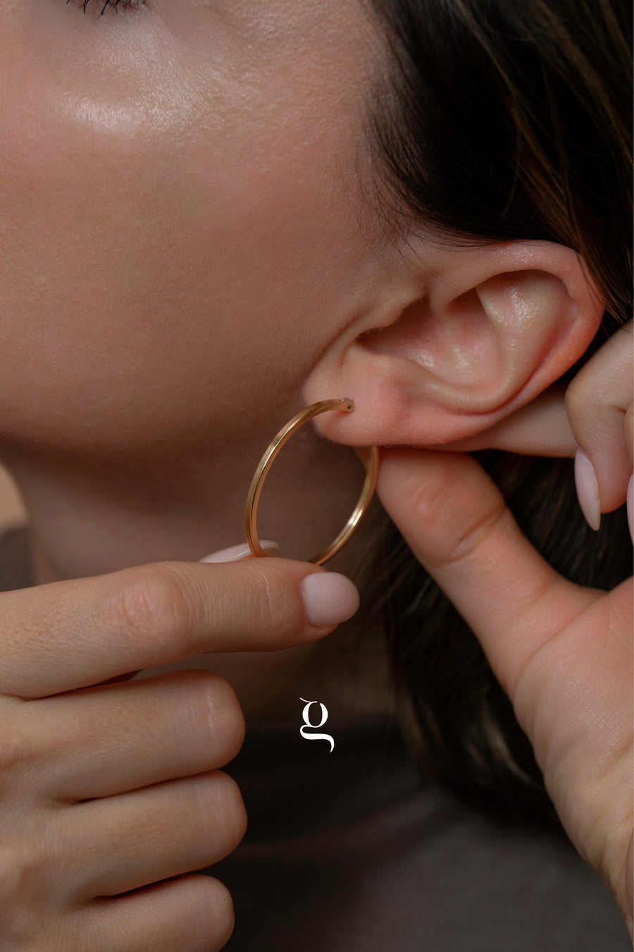 Square Tube Hoops - Goldside Jewelry